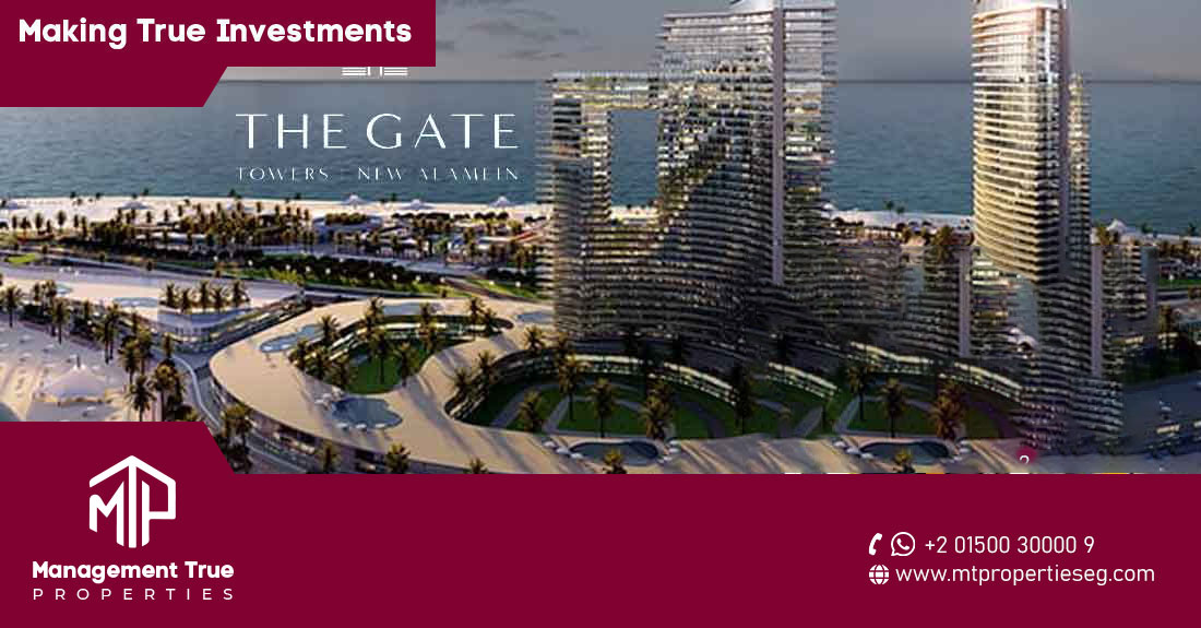 ابراج ذا جيت العلمين الجديدة The Gate Towers New Alamein